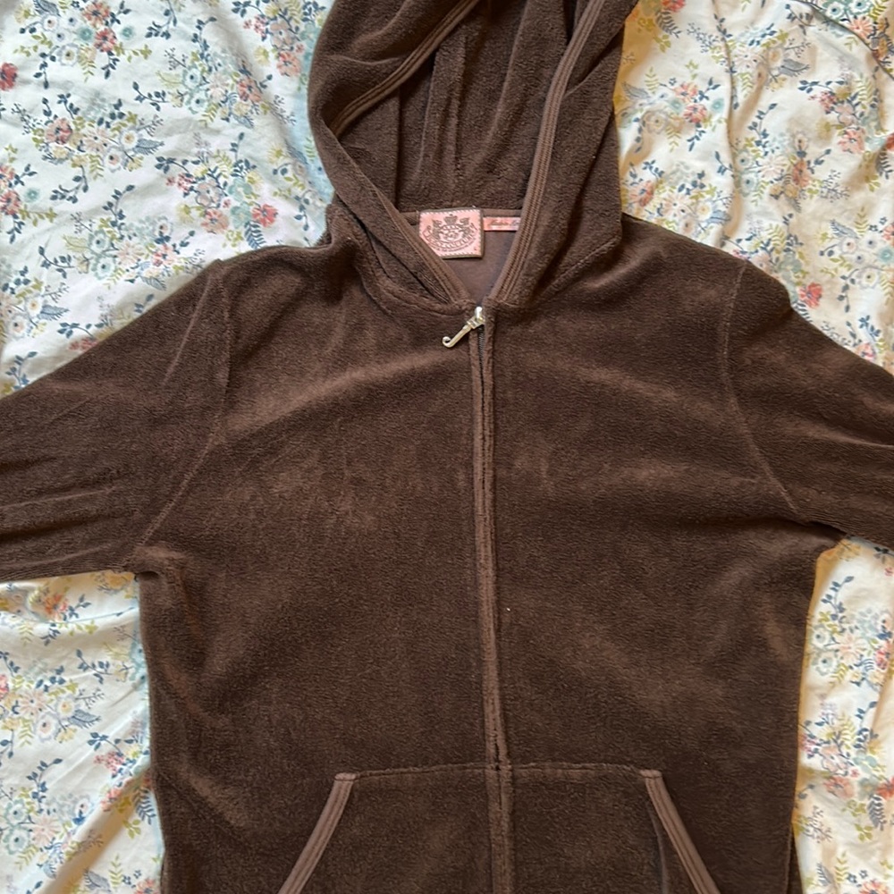 Brown Juicy Couture Hoodie